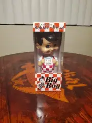 Funko Bob's Big Boy vinyl Bobble Head ad figure promo restaurant toy 2001 In box