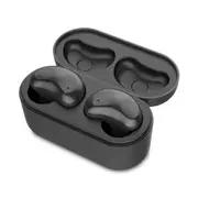 Tws-5 Tws Bluetooth 5.0 Smart Touch Wireless Bluetooth Earphone With Magnetic Charging Box Support For Binaural Calls(Black)