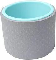 POPETPOP Yoga Wheel Backbend Tool Grey Blue Fitness Roller for Stretching Muscle for Yoga Training Inner Thighs Upper Arms Core Strength