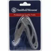 Smith & Wesson S&W Extreme Ops Blue Gray Aluminum Linerlock Folding Pocket Knife