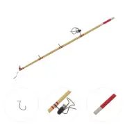 Fishing Rod Model Miniature Accessory Dollhouse Ornaments Micro Scene Child
