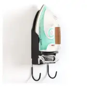 Dolphy Durable Heat-Resistant PBT Wall Mounted Iron and Board Holder 31.5x13....