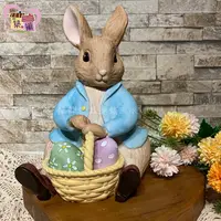 在飛比找樂天市場購物網優惠-《正版》Peter Rabbit 比得兔彩蛋存錢筒撲滿 兔子