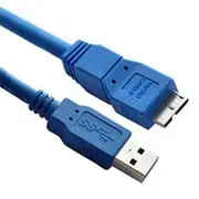 Astrotek Usb 3.0 Cable 2m - Type A Male To Micro B Blue Colour (at-usb3micro-ab-1.8m)