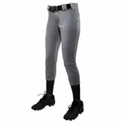 CHAMPRO Tournament Women's Traditional Low-Rise Pant Grey Girls' S BP11 BP11YGRS