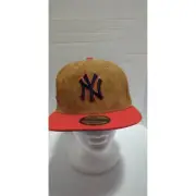 New Era New York Yankees Suede 9Fifty Snapback Hat 1996 World Series Patch OSFM