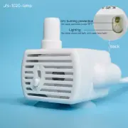JN-1020 Pump Submersible DIY Drinking Bowl with Light 5V 1A Pet Fountain Water P