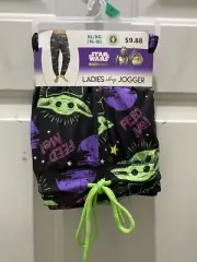 New!Never Worn!Ladies Sleep Jogger Star Wars Baby Yoda(The Child).Size XL(16-18)
