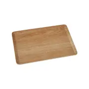 LEAF & BEAN Small Non-Slip Wooden Tray - Natural