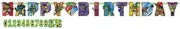 Rise TMNT Teenage Mutant Ninja Turtles Birthday Party Decoration Letter Banner