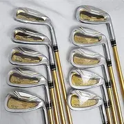 Golf Clubs honma s-06 4 Star Golf Irons Clubs Set 4-11Sw.Aw Golf Iron Club Graphite Golf Shaft R or S Flex (Color : Graphite S Flex)