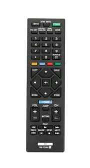 RM-YD092 Remote Sony Bravia TV KDL-32R400A KDL-40R450A XBR-55X850C KDL-46R453A