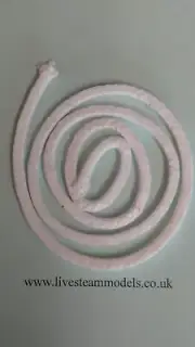 3.0mm PTFE yarn, gland packing live steam loco traction engine