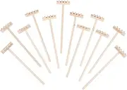 Alasum 12pcs Mini Zen Sand Rakes Elegant Tabletop Garden Tools for Desktop Decoration Safe and Accessories for Sand Trays and Miniature Gardens