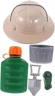 Kisangel 1 Set Props for Performance Explorer Pretend Play Role Play for Stage Performance Props Jungle Theme Tool Decor Simulation Tool Role- Play Tools Party Supplies Plastic