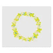 2 x 'Yellow Summer Wreath' Lens Cleaning Cloths (LC00027575)