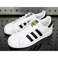 在飛比找Yahoo!奇摩拍賣優惠-Adidas Superstar 貝殼頭 C77124 白黑