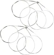 JOINPAYA 8pcs Sturdy Violin Strings Premium Steel Replacement Strings for Violin Players for Beginners and Enthusiasts Fit