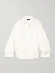 [Balenciaga] Balenciaga - Cotton-poplin Shirt - White - FR 42 FR 42 White