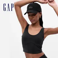 在飛比找蝦皮商城優惠-Gap 女裝 彈力塑身運動背心 Gapfit系列-黑色(59