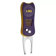 Team Golf NCAA LSU Tigers Switchblade Divot Tool with Ball Marker
