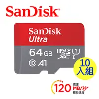 在飛比找PChome24h購物優惠-SanDisk Ultra microSDXC UHS-I 