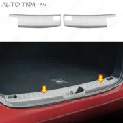 For 2024-2025 Mazda CX-90 Silver Inner Rear Bumper Protector Guard Sill Plate