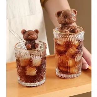 3D立體小熊冰塊 威士忌冰塊  矽膠製冰盒 小熊冰塊模具 小熊造型冰 冰盒 製冰盒 製冰塊 冰塊盒 冰磚盒 製冰格