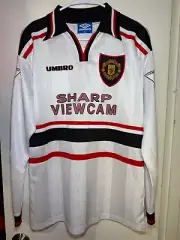 Manchester United 1997/98 Away Jersey Long Sleeve, Beckham #7