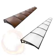 Instahut Window Door Awning Door Canopy Patio UV Sun Shield 1mx6m DIY