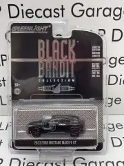 GREENLIGHT 2023 Ford Mustang Mach-E GT 1:64 Diecast Black Bandit