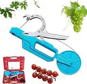 Electric Plant Tying Machine, Professional Branch Tying Machine with Plastic Box, Electric Plant Binding Machine with 90m Tie Wire, 50mm Binding Diameter, for Vegetable, Grape, Tomato