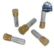 5 Pcs Zinc Anode For Yanmar 6LY 6LP some 4LHA Engines 119574-18790 119574-44150`