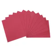 12 Pack 10.83 x 8.46" 1.7mm Thickness EVA Foam Sheets for Arts Red