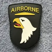ARMY AIRBORNE American Hook & Loop PVC Morale Patch