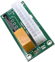 FONDOTIN Dual Power Supply Adapter Synchronous Power Board Extender for Stable Graphics Card Booting Corrosive Coating Cost Safe Connection Compatible