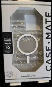 Case-Mate Hardshell Case For Magsafe for iPhone 14 Pro Max - Pearl Stripes