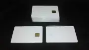 50 x CR80 30Mil SLE 4428 Contact IC - Big Chip thermal PVC Smart Card fargo