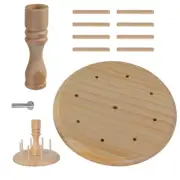 8 Spools Thread Rack Embroidery Thread Holder Embroidery Thread Organizers Stand