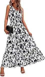 [Generic] Deals of The Day Clearance Under 5.00,Dresses for Women 2024 Work,Open Back Dress for Women Short Sleeve Dress Tie Front Dress Pink Prom Dress Long Spring Dresses for Women(03-Light Blue,L)