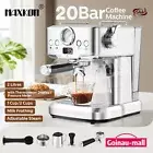 Maxkon 20 Bar Coffee Machine 2L Stainless Steel Espresso Maker Latte Cappuccino