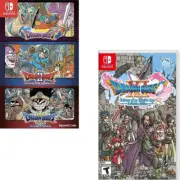 Dragon Quest 1, 2, 3 Collection+XI S: Echoes of an Elusive Age Switch Bundle New