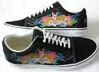Vans Men's Old Skool Xolo Black True White Day of The Dead shoes Size 13 NIB
