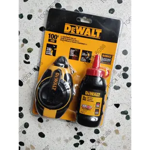 [工具王] 全新 Dewalt 墨斗 30m 得偉 美國 齒輪粉斗 超值組合包 紅色