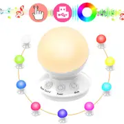 Catzon RGB Voice-Activated Pickup Lamp Rechargeable Discoloration Night Light