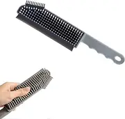 DHinkyoung Pet Hair Removal Brush, Pet Hair Remover, 3 in 1 Mirror Cleaning Brush with Scratch Free Rubber Bristles and Handle, Ideal for Cars, Seats, Sofa, Carpets, yard, Removes Hair from Surfaces