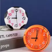 3D Basketball Football Alarm Clock Stereo Digital Clock Kids Room Table Clock