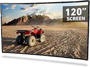 KickAss Portable Outdoor Cinema 120" Eyelet Projector Screen