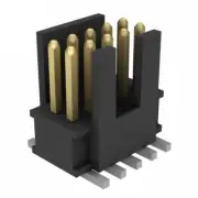 Pack of 4 FTSH-105-01-F-DV-K-TR Conn Hdr 10Pos 1.27mm Surface Mount :RoHS, Cut T