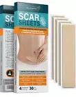 NUVADERMIS Silicone Scar Sheets, Tape, Strips - USA Tested Healing Keloid Burns